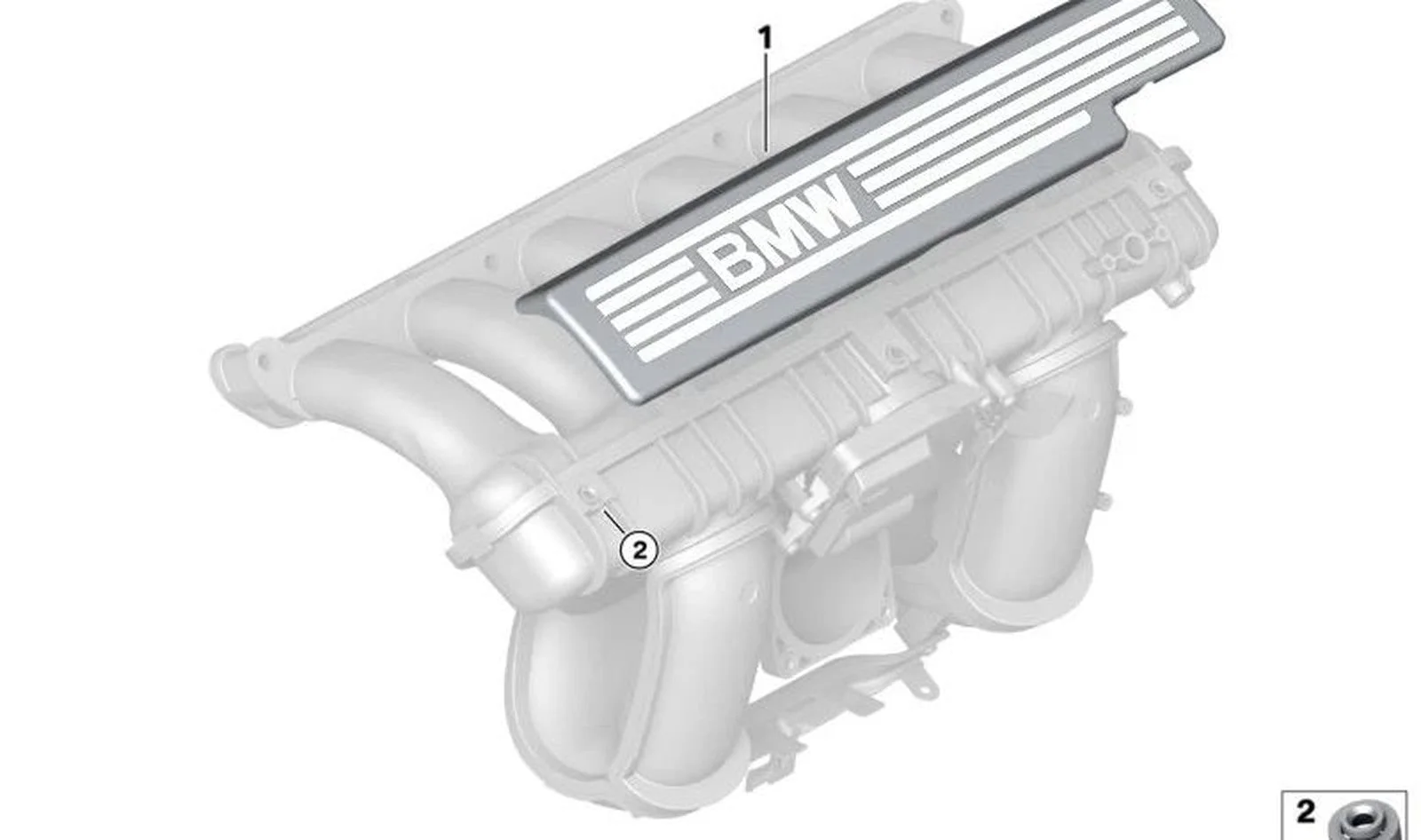 BMW 1 Serisi E81 E82 E87 Motor Kapağı Tapası 11617535847