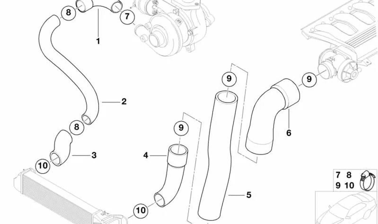 BMW 5 Serisi E39 Emme Manifoldu 11617785250