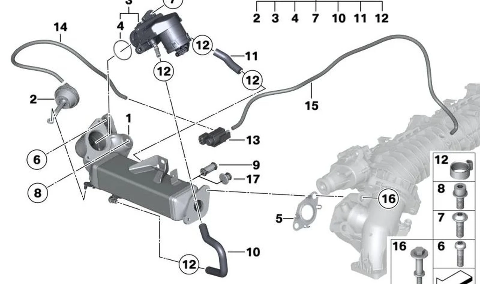 BMW E84 E90 E91 E92… Emme Sistemi Sabitleme Elemanı 11618508643
