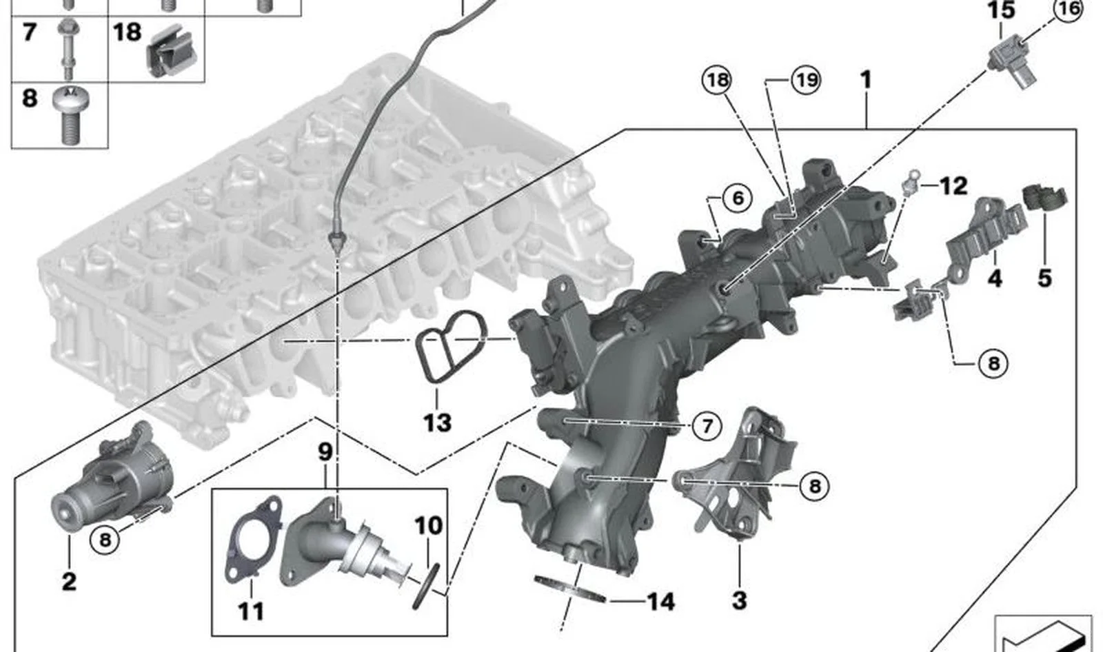 BMW G01 G02 G05 G20… Emme Sistemi Metal Conta 11618597075