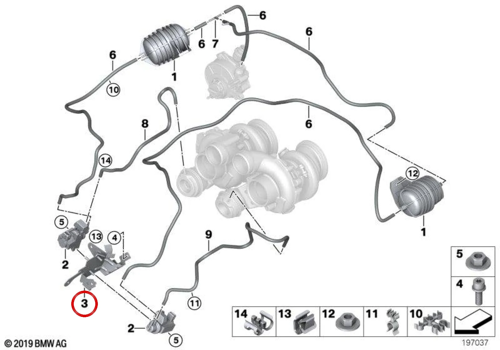 BMW E70 E71 Tespit Braketi 11657590600