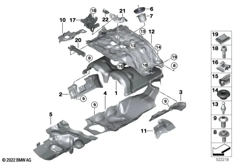 BMW F06 F10 F12 F13… Emme Manifoldu 11657844745