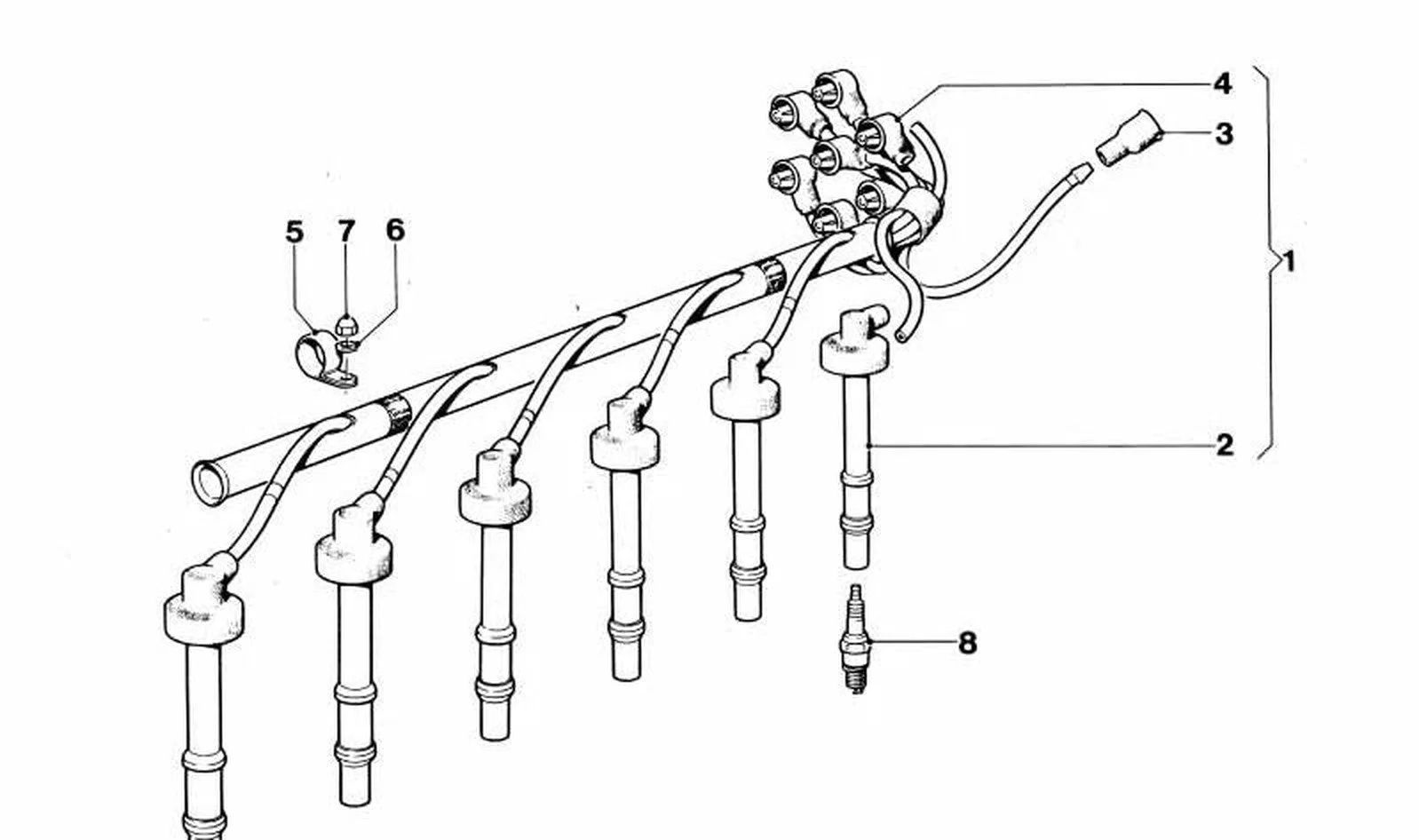 BMW E60 E61 E70 E81… Özel Tip Buji 12120412413