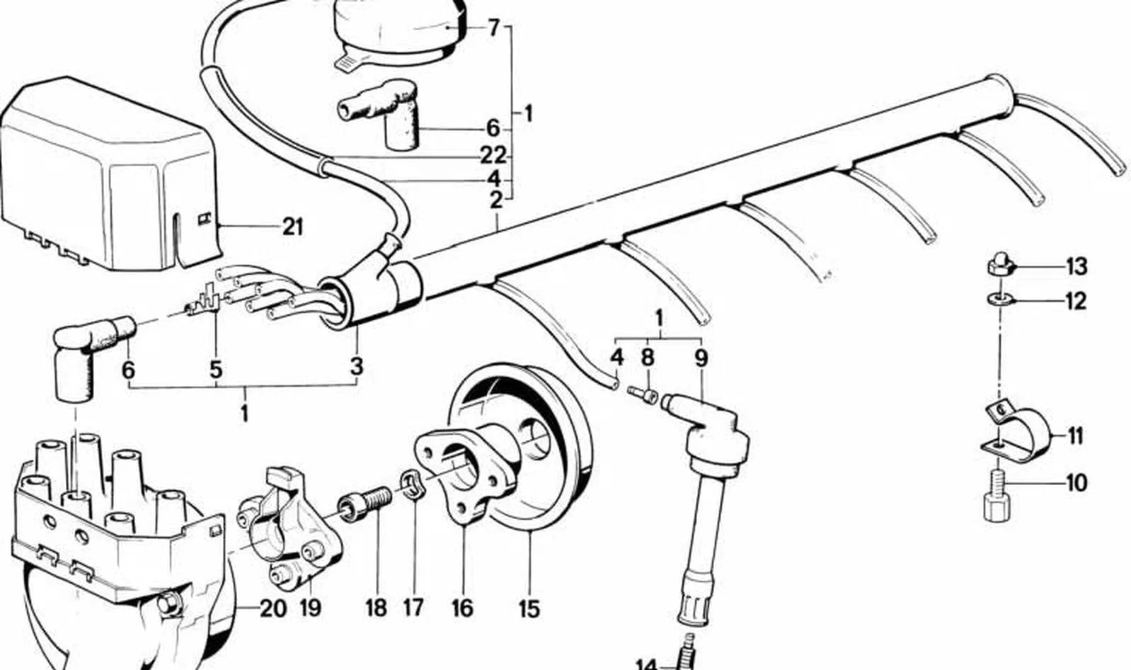 BMW E24 E28 E30 Buji 12129061882