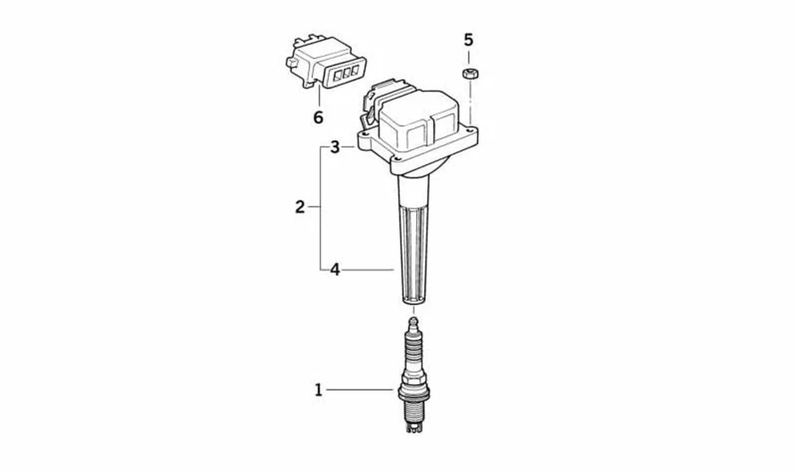 BMW E31 E38 Buji 12129070999