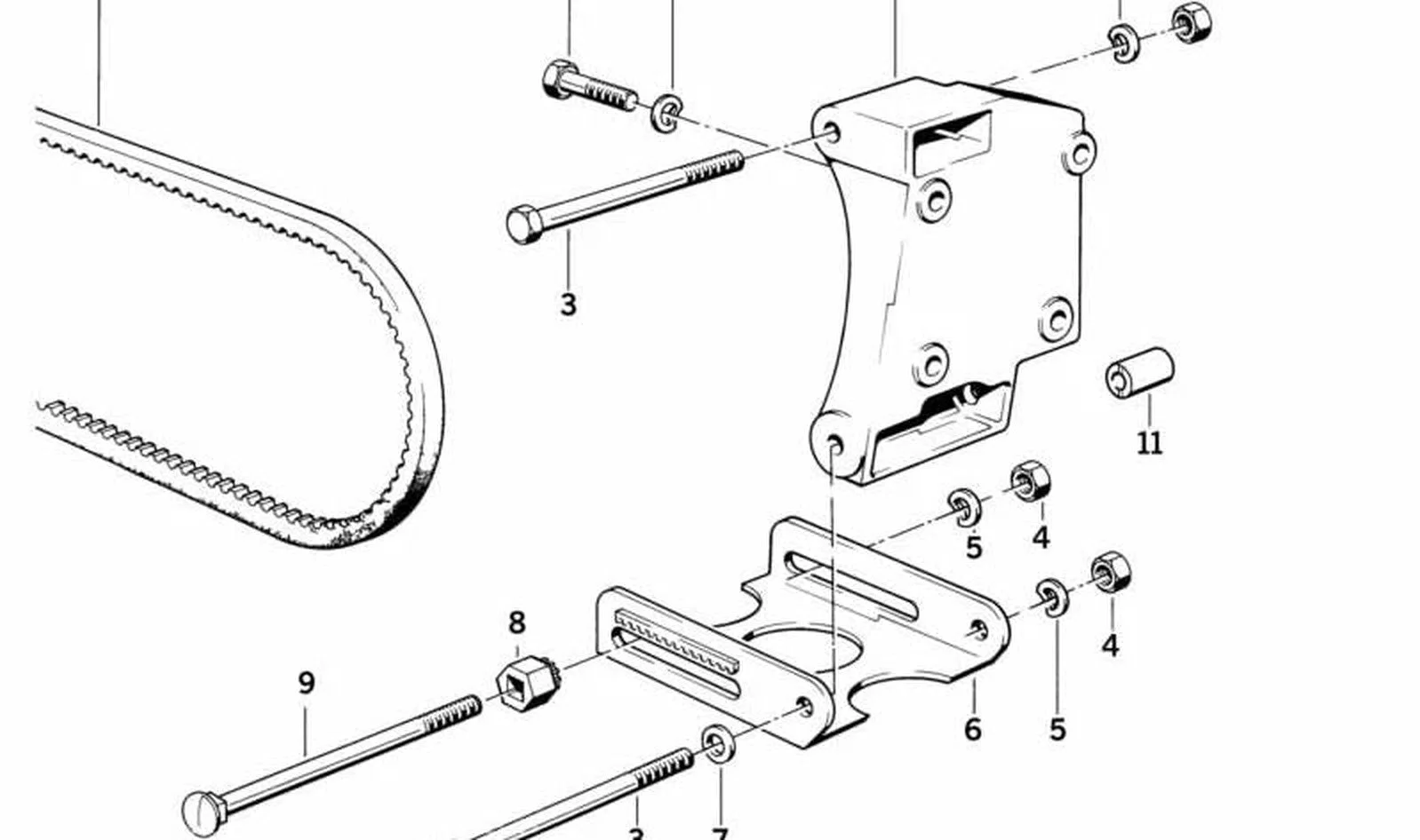 BMW E21 E24 E28 E30… Gergi Makarası 12317677914