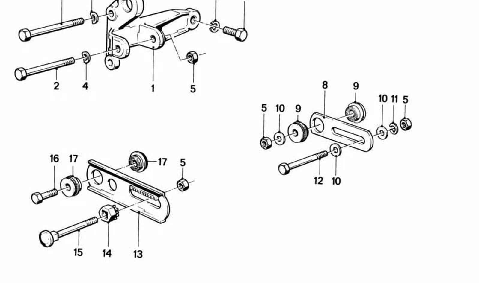BMW 3 Serisi E21 Gergi Lamı 12318602037