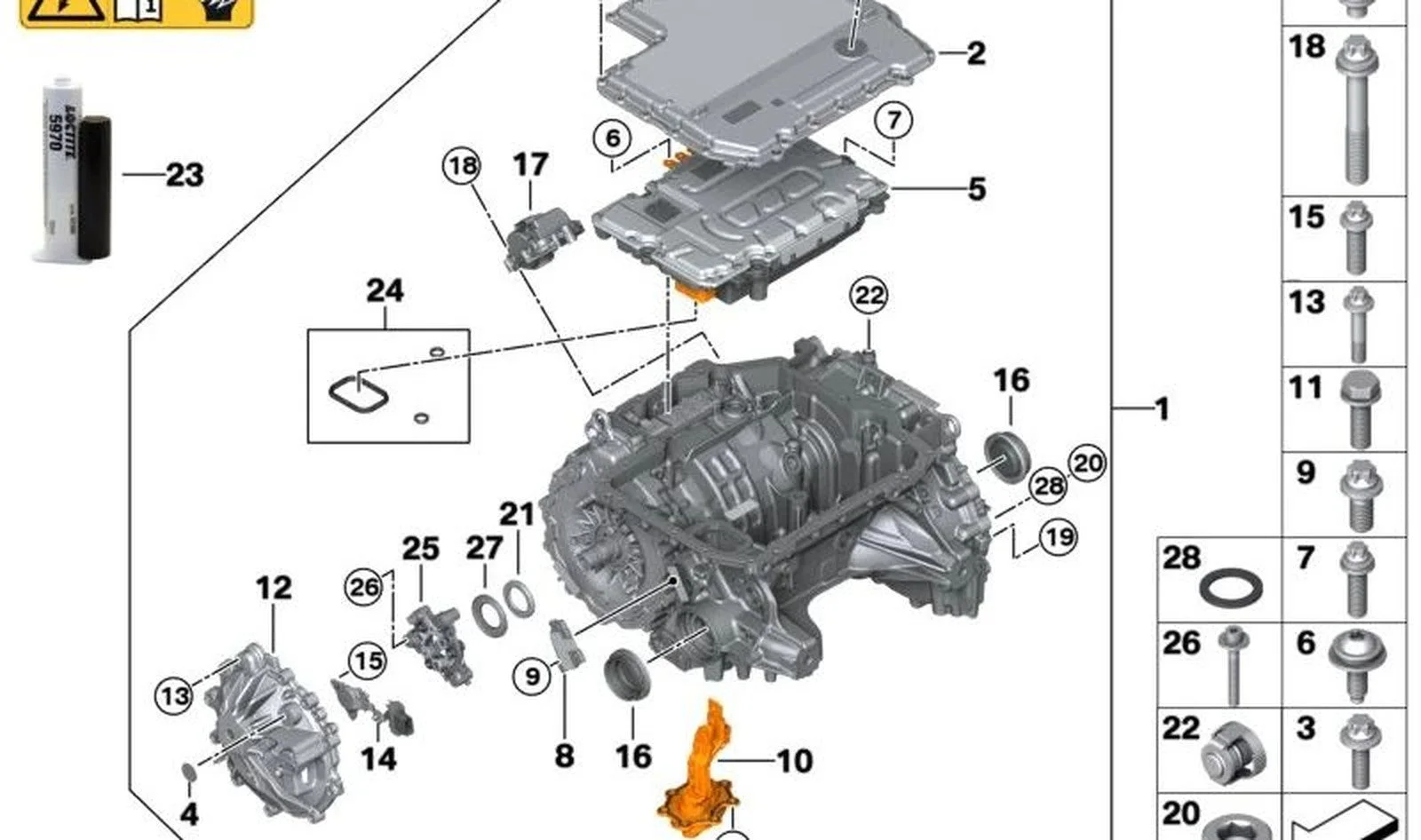 BMW 3 Serisi G28 Krank Mili Yağ Keçesi 12371021976