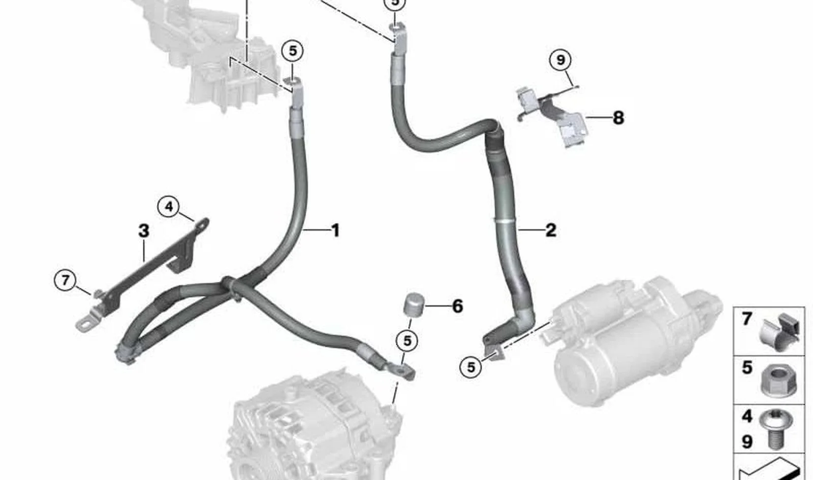 BMW G11 G12 G14 G15… Bağlantı Tutucusu 12427934427