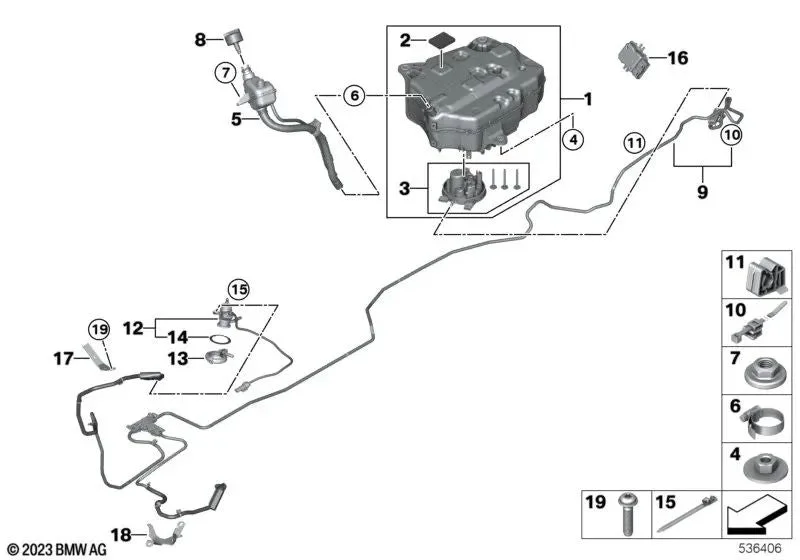 BMW F90 F91 F92 F93… Motor Kablo Demeti Konnektörü 12428654229