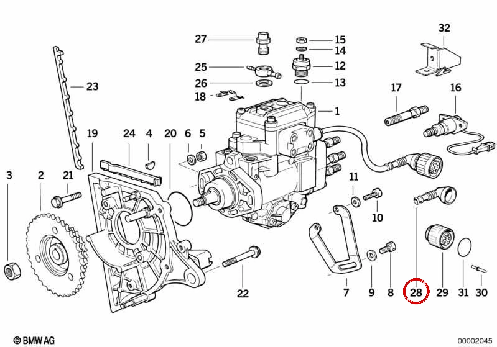 BMW E34 E36 Elektrik Bağlantı Koruma Kapağı 12512243938