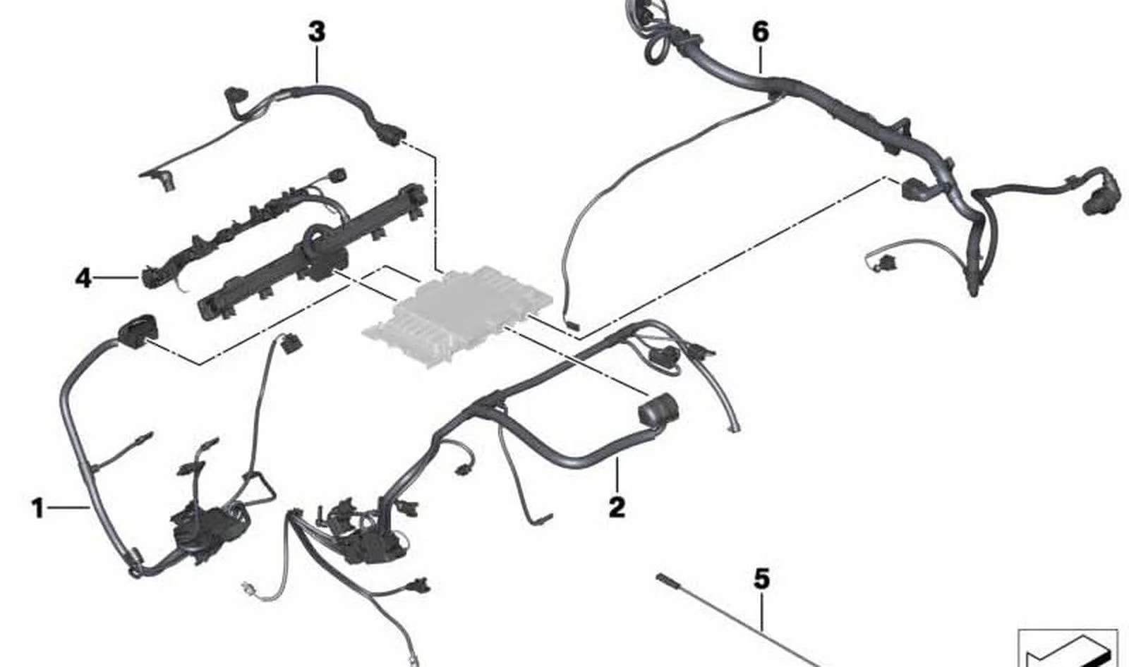 BMW F01 F02 F10 F11… Sensör Sistemi Adaptör Kablosu 12517593354