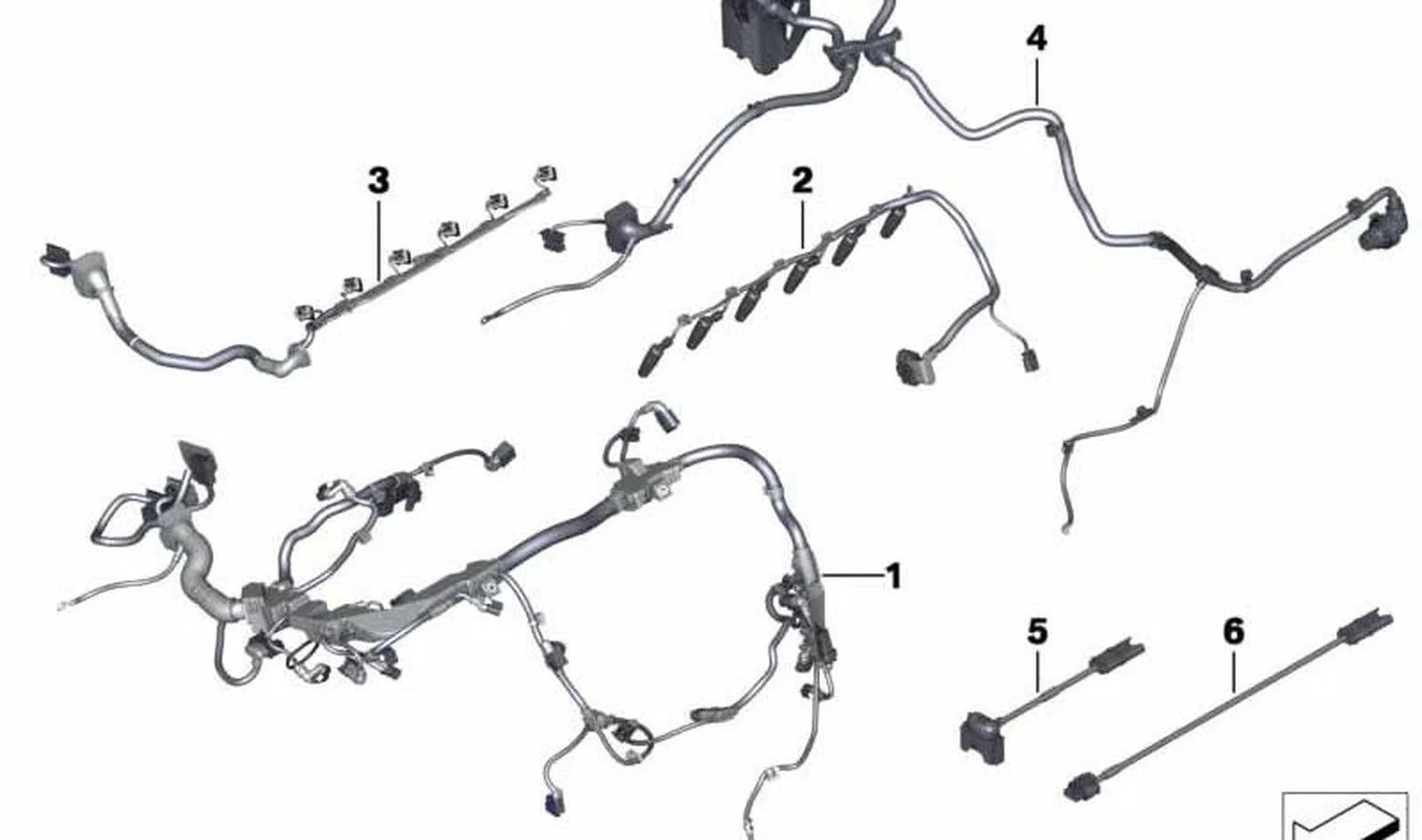 BMW E70 E71 E90 E91… Ön Isıtma Modülü Tesisatı 12517808257