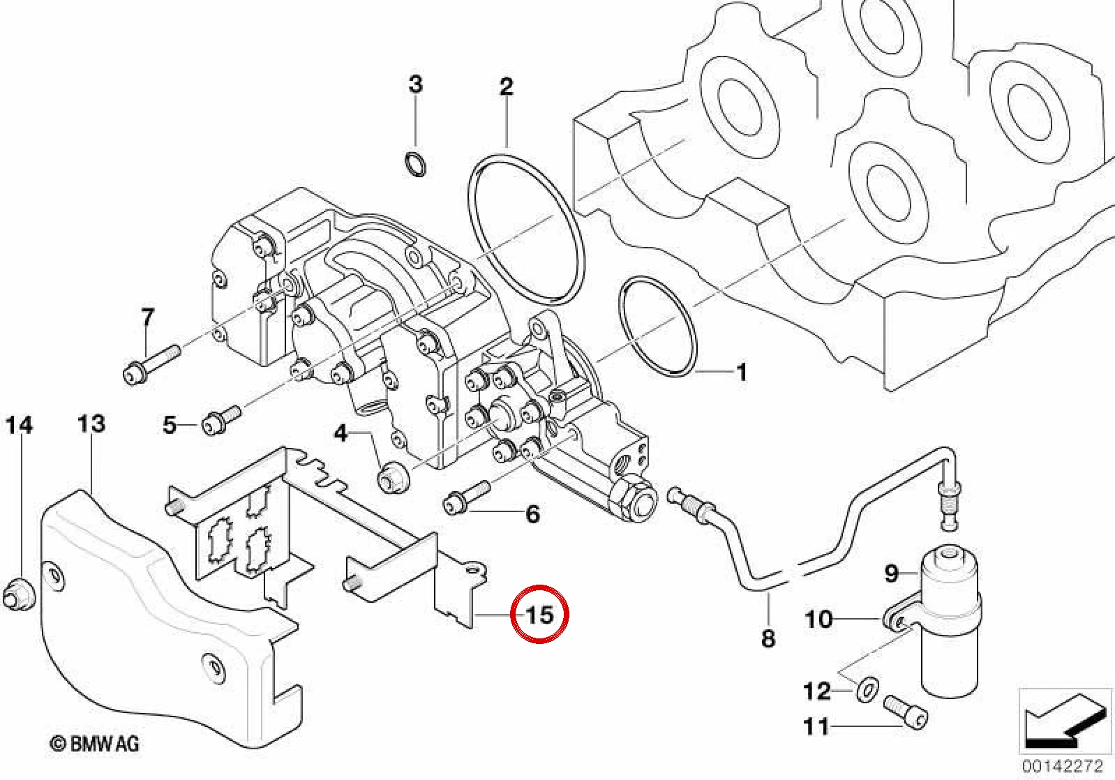 BMW 3 Serisi E36 Röle Tutucu Braketi 12521401385