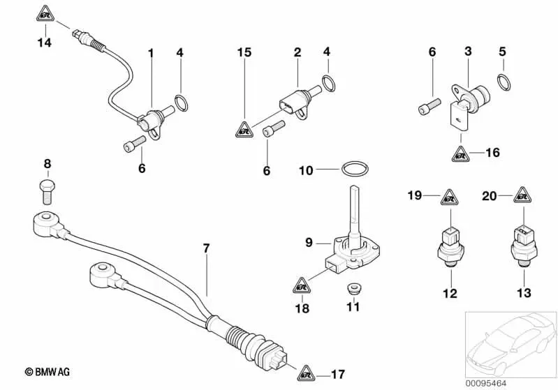 BMW E36 E39 E46 E53… 4 Pinli Soket Kutusu 12521427964