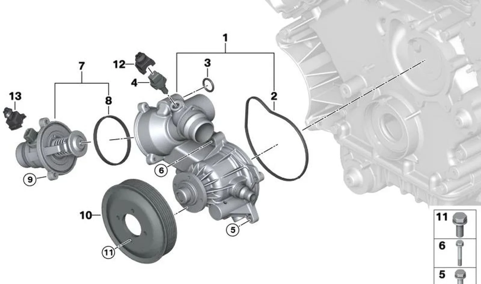 BMW E31 E36 E38 E39… 4 Pinli Konnektör Gövdesi 12521703571
