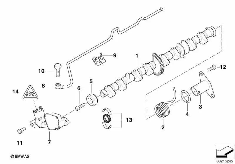 BMW E46 E53 E60 E63… Mavi Soket Muhafazası 12527515464