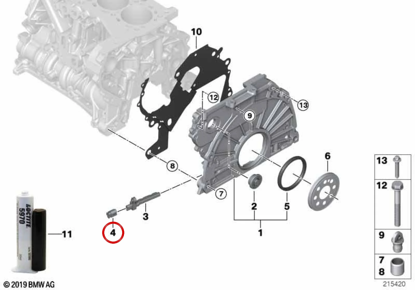 BMW E60 E61 E81 E82… 3 Pinli Konnektör Gövdesi 12527804189