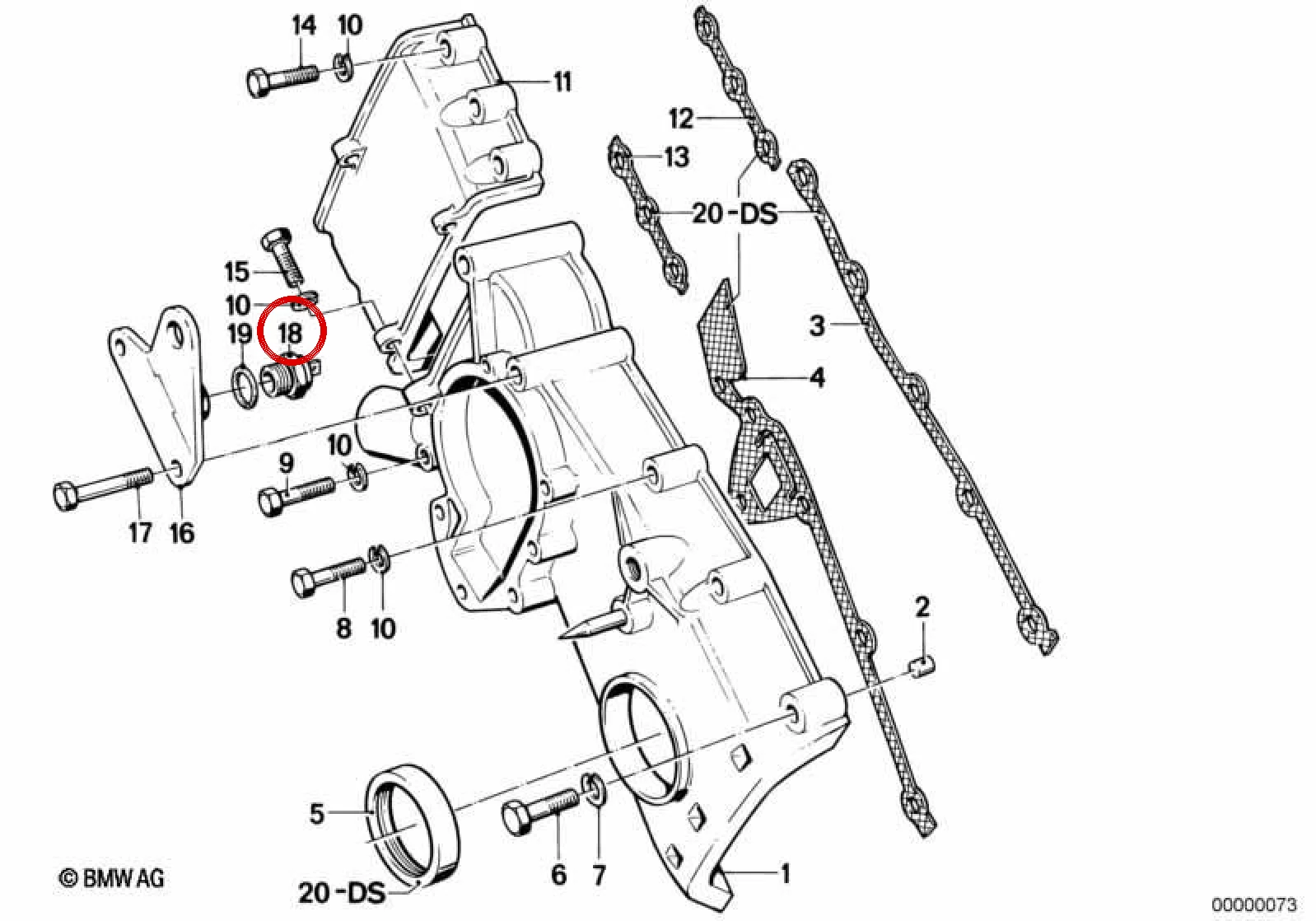 BMW E21 E28 E30 Termik Şalter 12631279721