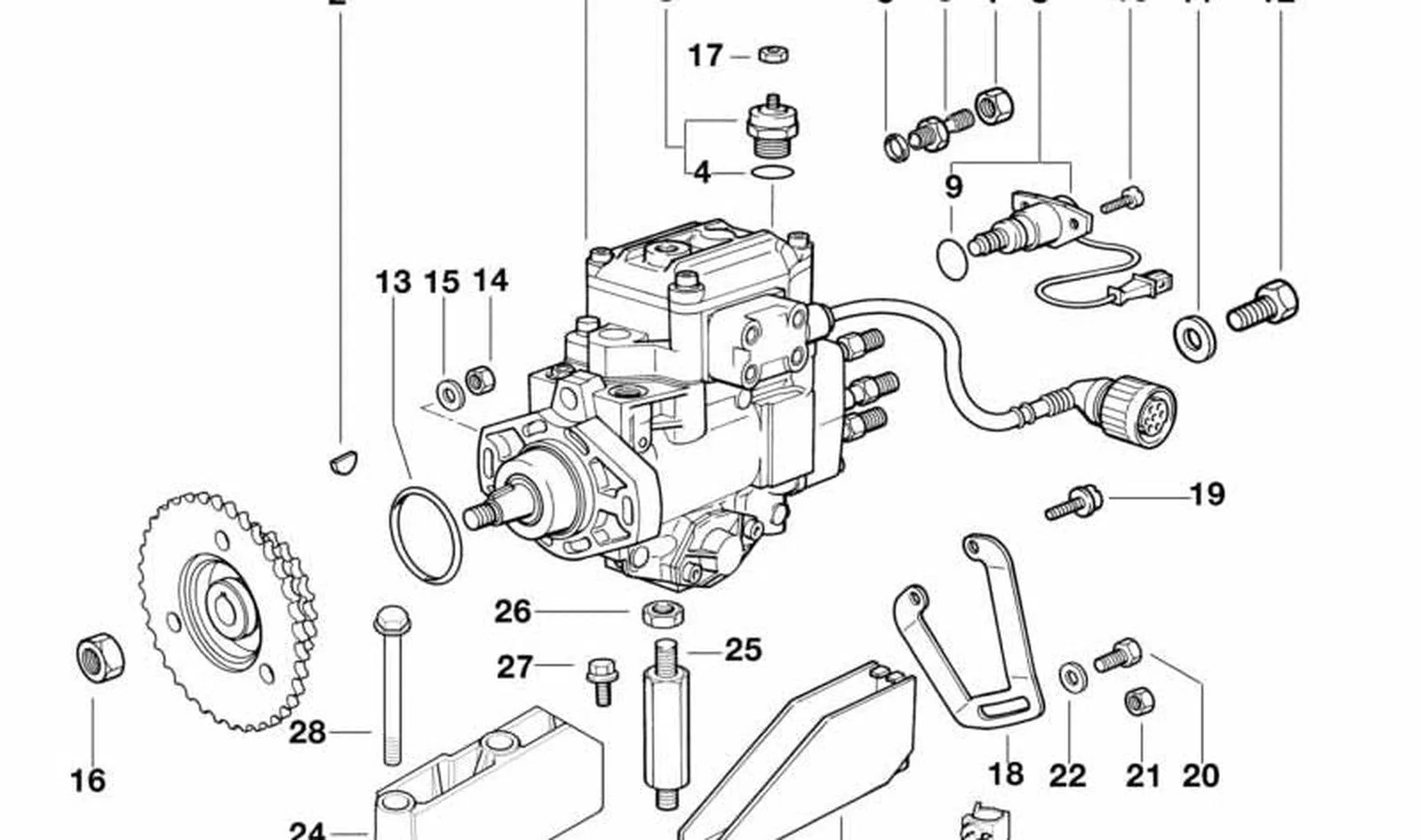 BMW E34 E36 E38 E39 Emme Manifoldu 13512244260