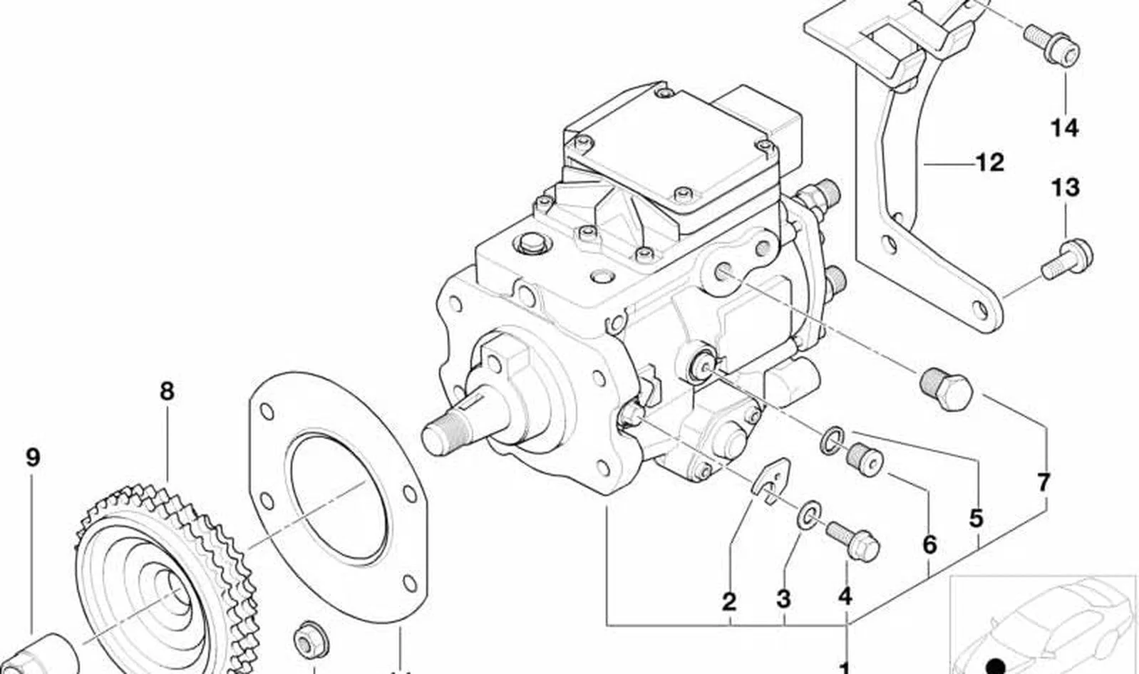 BMW E39 E46 E53 E60… Sızdırmazlık Halkası 13512248189