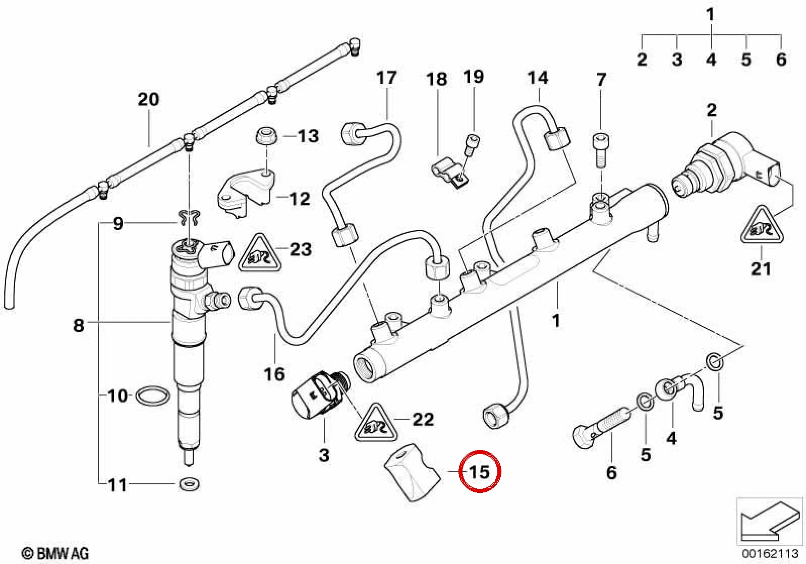 BMW E38 E39 E46 E53… Kauçuk Tutucu Takoz 13532248576