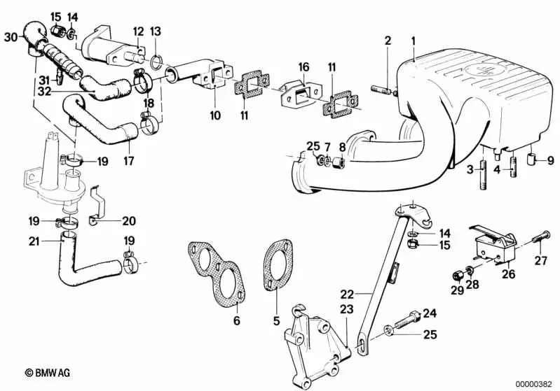 BMW E21 E24 Mikro Şalter 13631268445