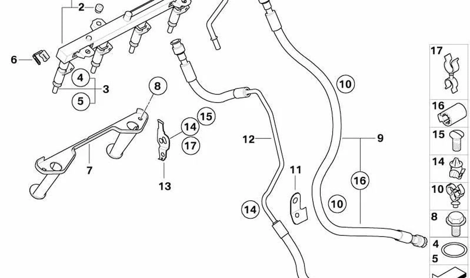 BMW E46 E53 E60 E61… Gri O-Ring Conta 13647509752
