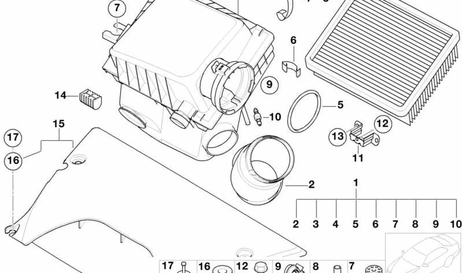 BMW E38 E39 E53 Emme Sistemi Lastik Takozu 13711742763