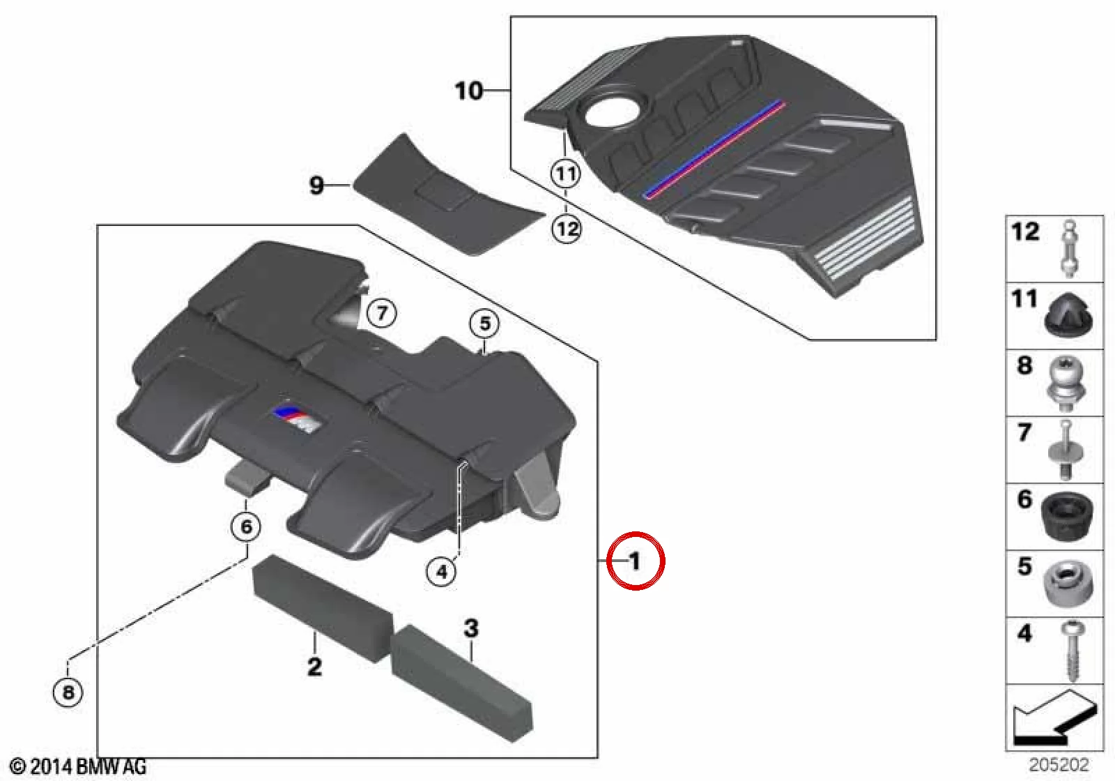 BMW E70 E71 Emme Susturucusu 13717589640