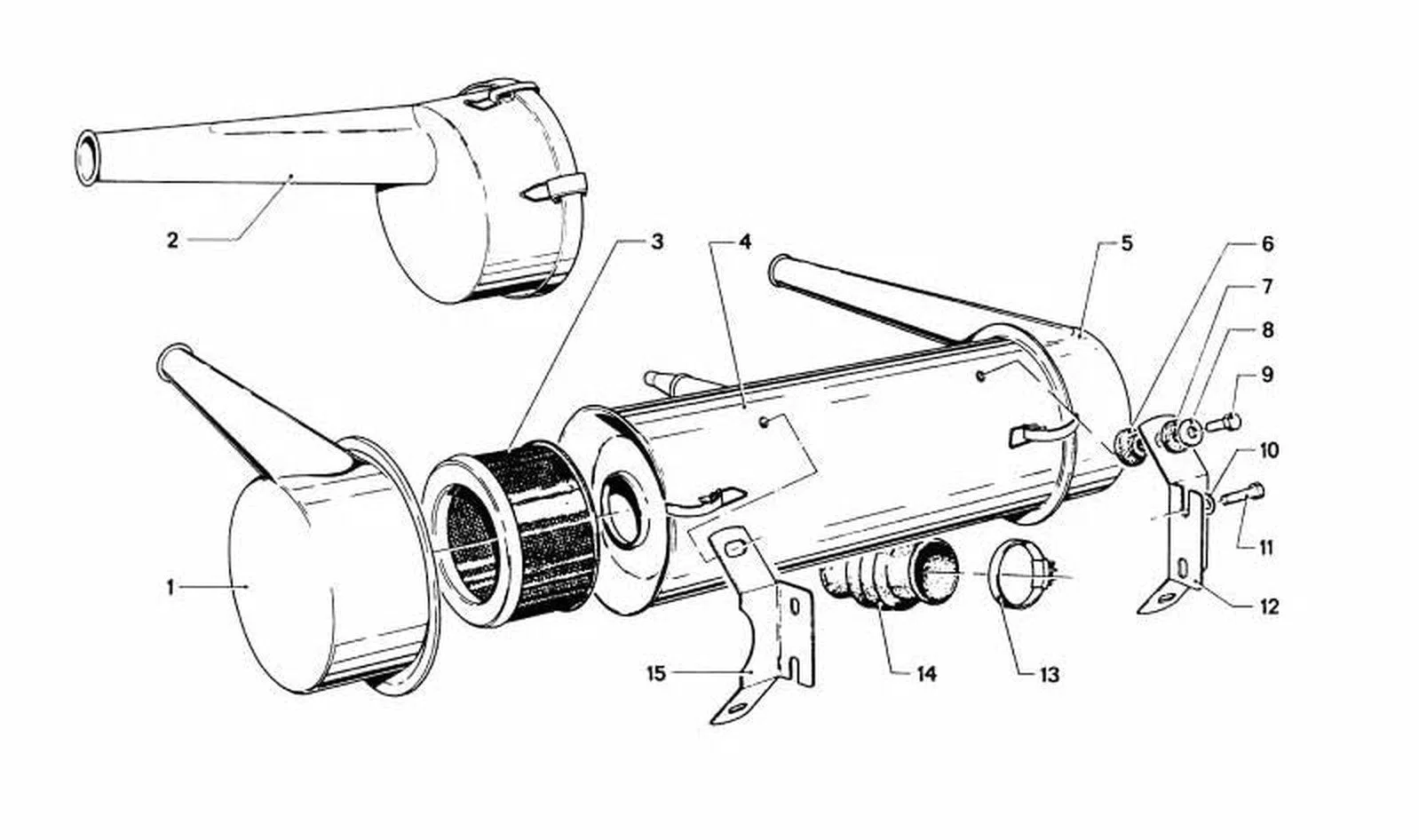 BMW E21 E24 E28 E30… Hava Filtresi 13721254660