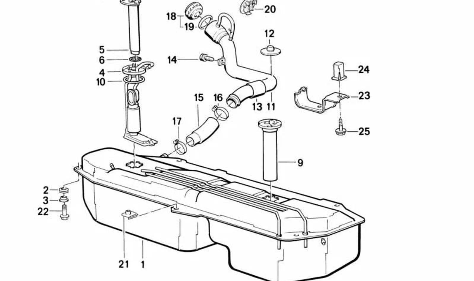 BMW E21 E24 E28 E30… O-Ring Contası 16111744369