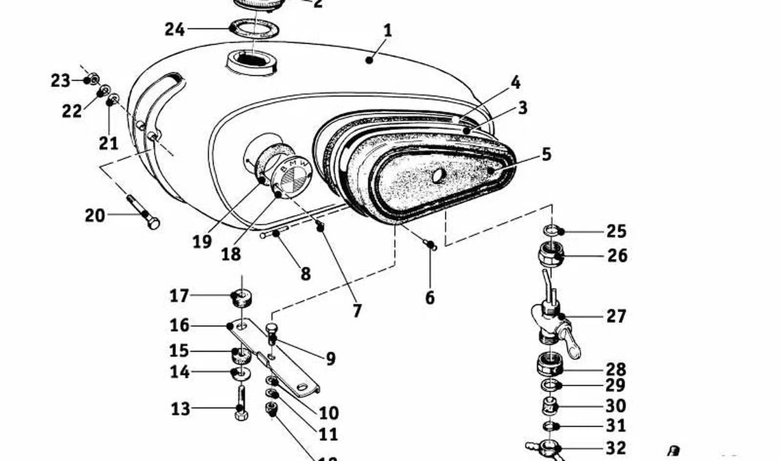 BMW E30 E36 E46 E53… Lastik Takoz 16114080248