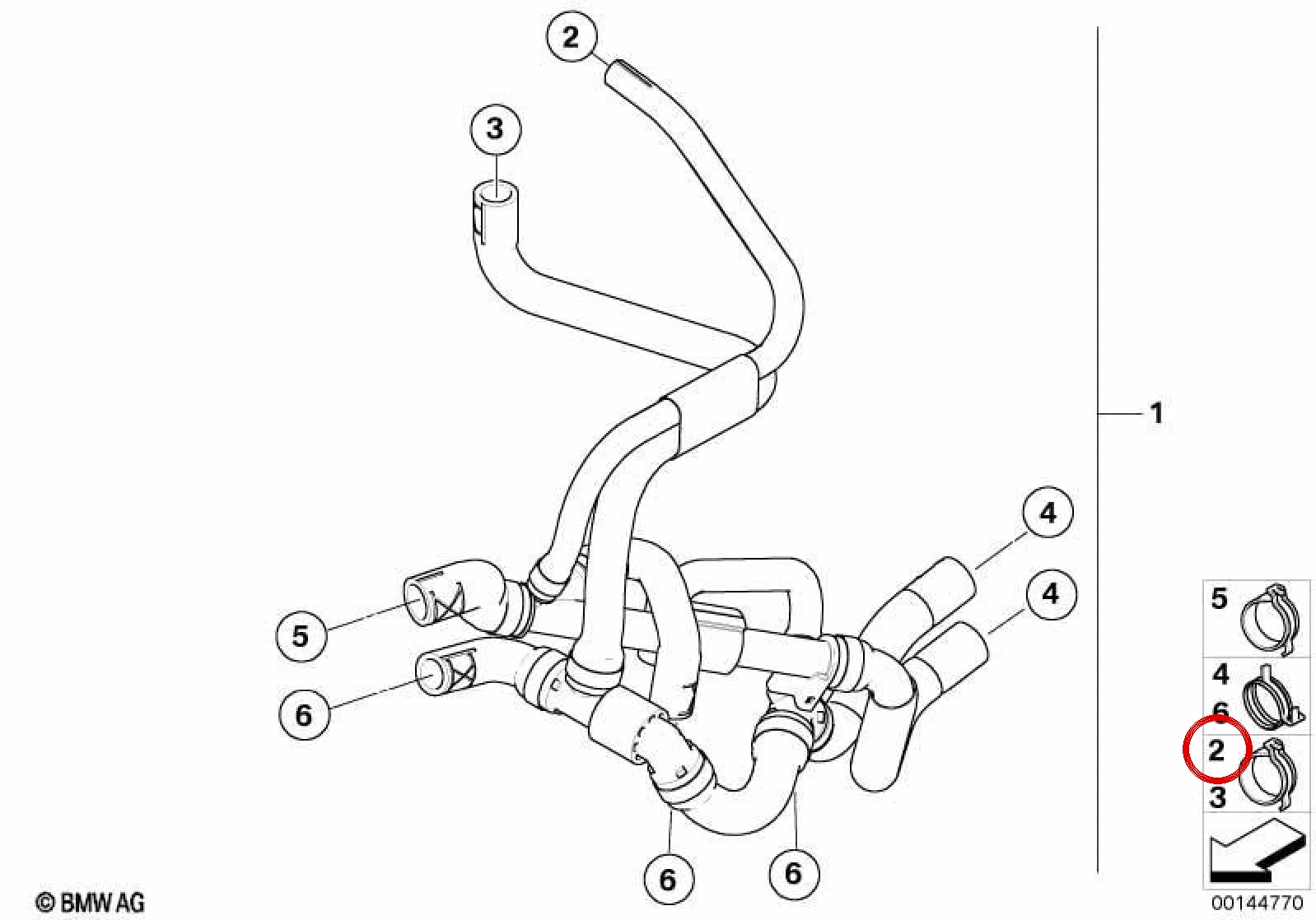 BMW MINI R52 R53 Esnek Hortum Kelepçesi 16 mm 17127518580