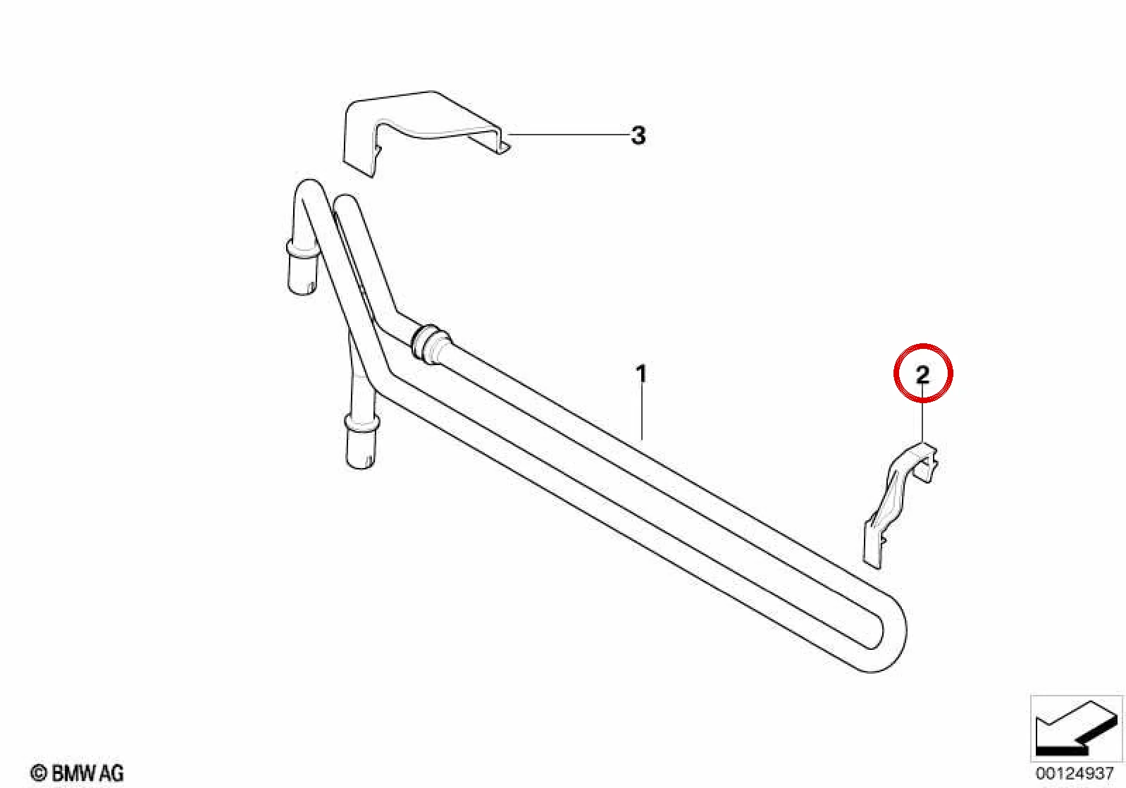 BMW MINI R50 Direksiyon Hidrolik Soğutucu Braketi 17217790468