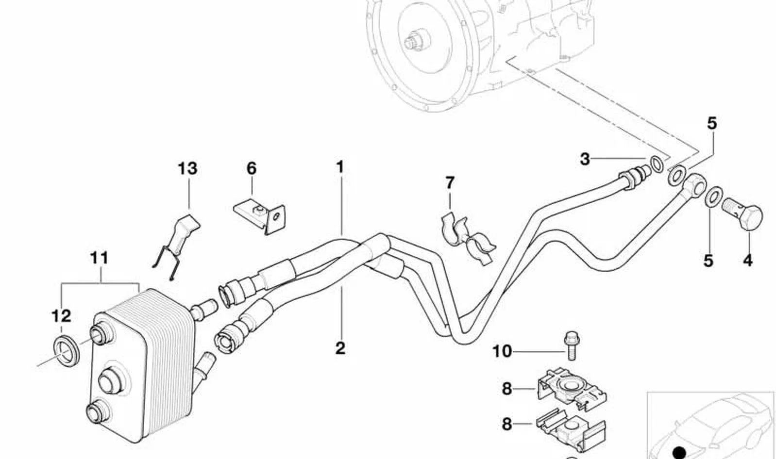BMW E34 E38 E39 E53 Sızdırmazlık Pulu 17221723803