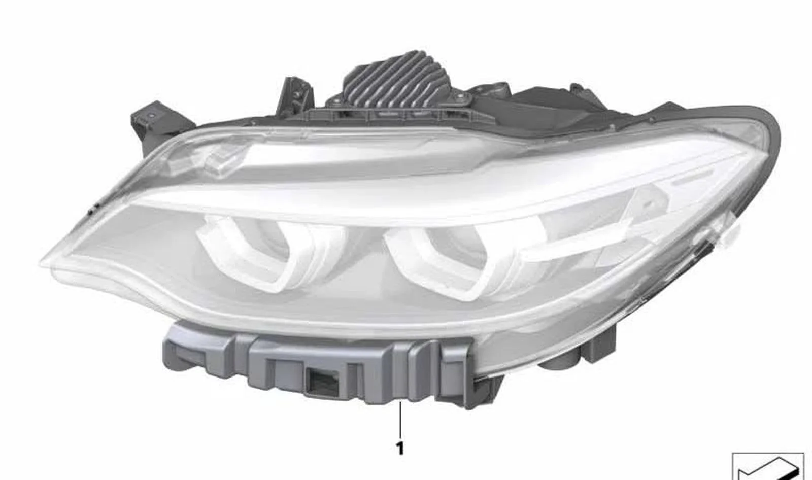 BMW 2 Serisi F22 Lci LED Far Sol (Ahl) 63117469783