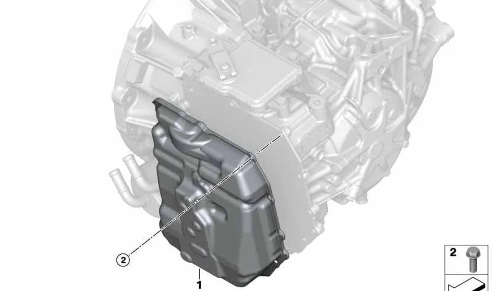 BMW 2 Serisi F45 Yağ Karteri 24118627787