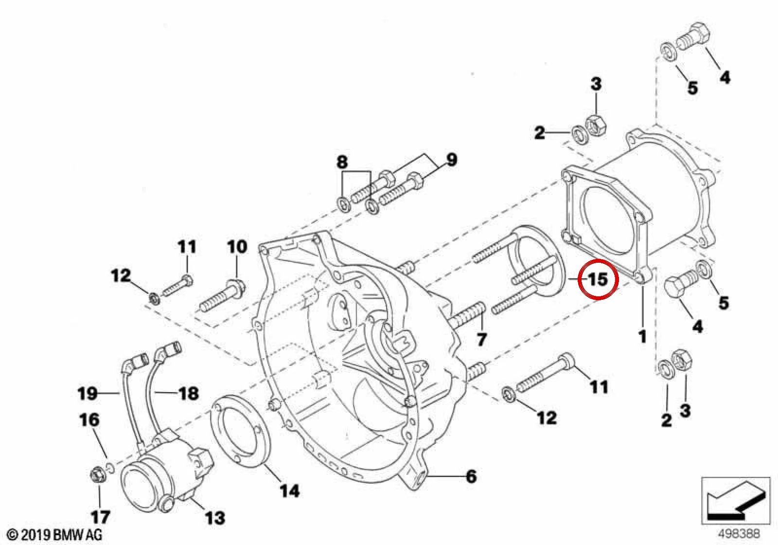 BMW 3 Serisi E46 Debriyaj Diski 21112483477