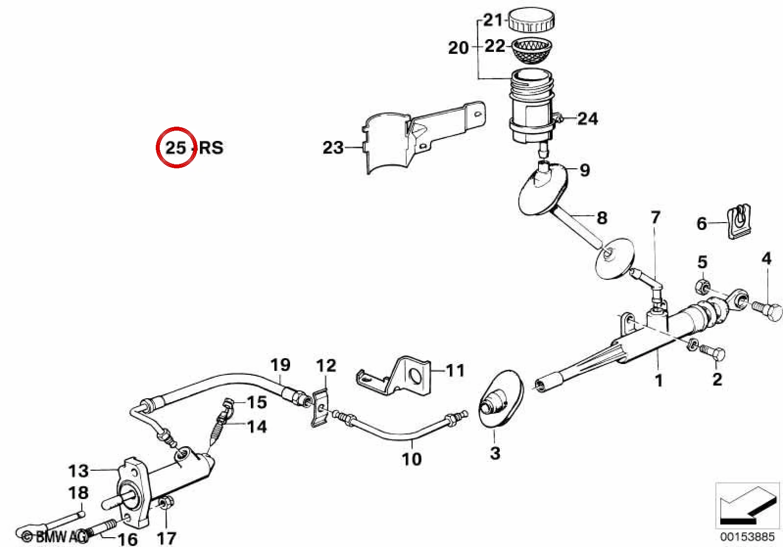 BMW E24 E28 E30 E34 Debriyaj Ana Merkez Tamir Seti 21521157655