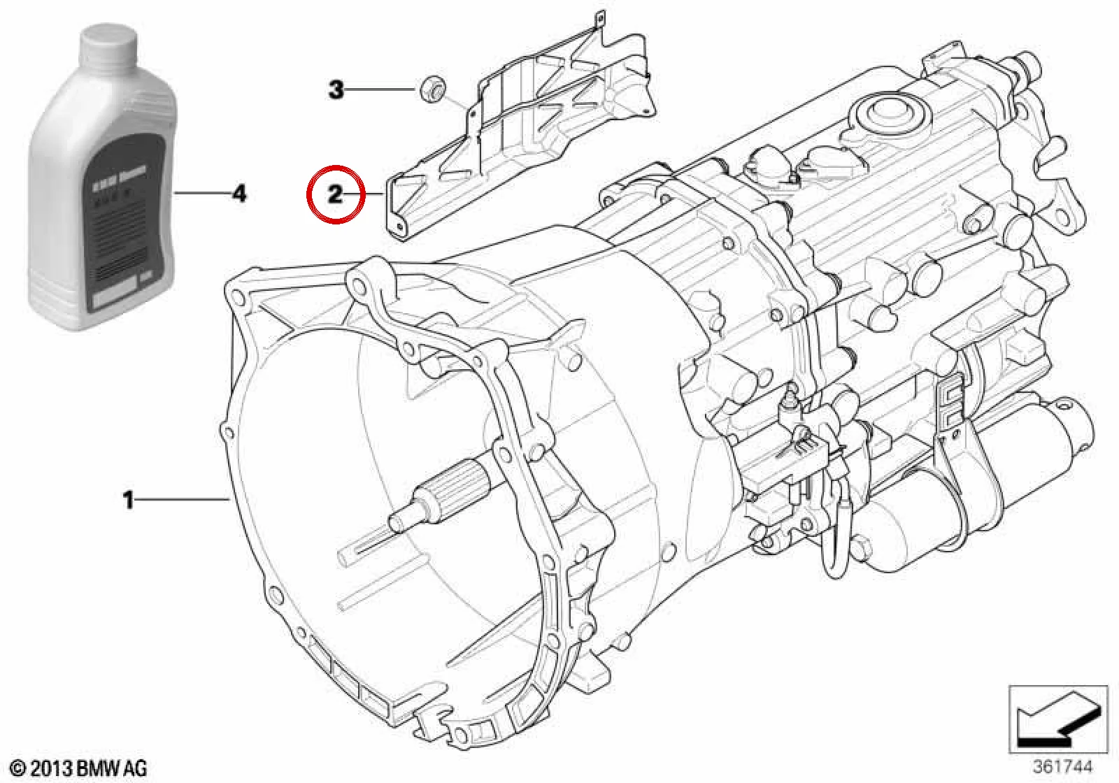 BMW E46 E60 E61 E63… Şanzıman Bölgesi Isı Kalkanı 23017507157