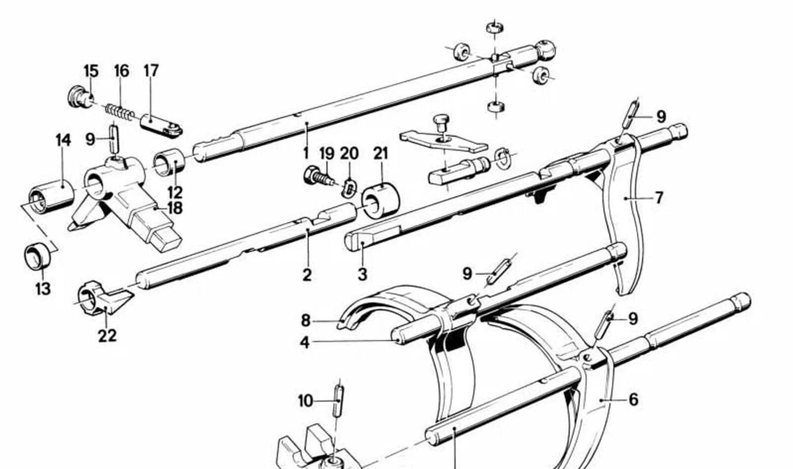 BMW E21 E24 E28 E30… Şanzıman Bilyalı Kafesi 23111206948
