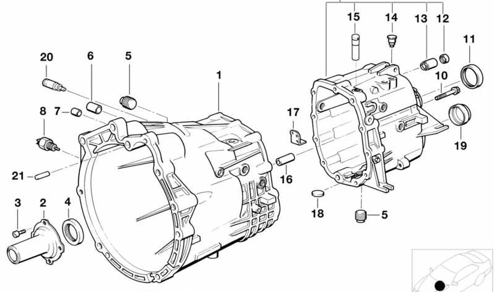 BMW E32 E34 E36 E38… Şanzıman Tutucu Sacı 23111224938