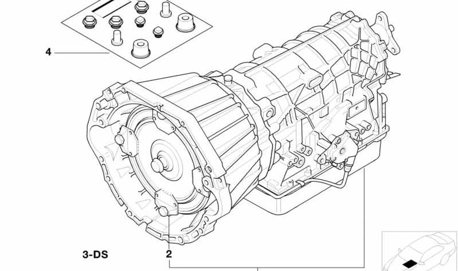 BMW E31 E38 E39 E53 Şanzıman Conta Seti 24271422686