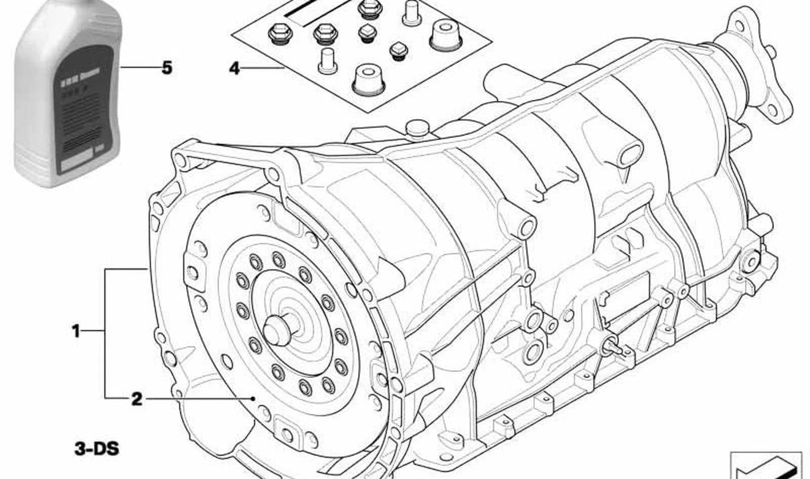 BMW E60 E61 E63 E64… Şanzıman Conta Seti 24277588892