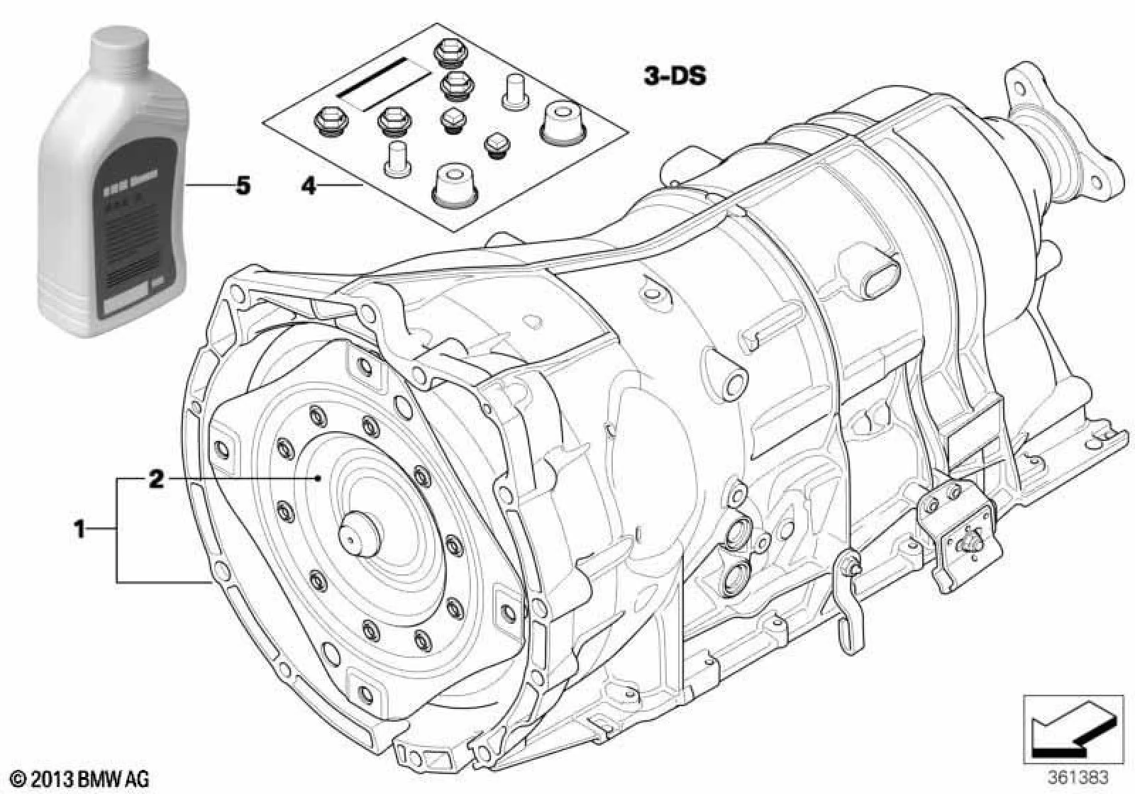 BMW E60 E61 E63 E64… Şanzıman Conta Seti 24277588892