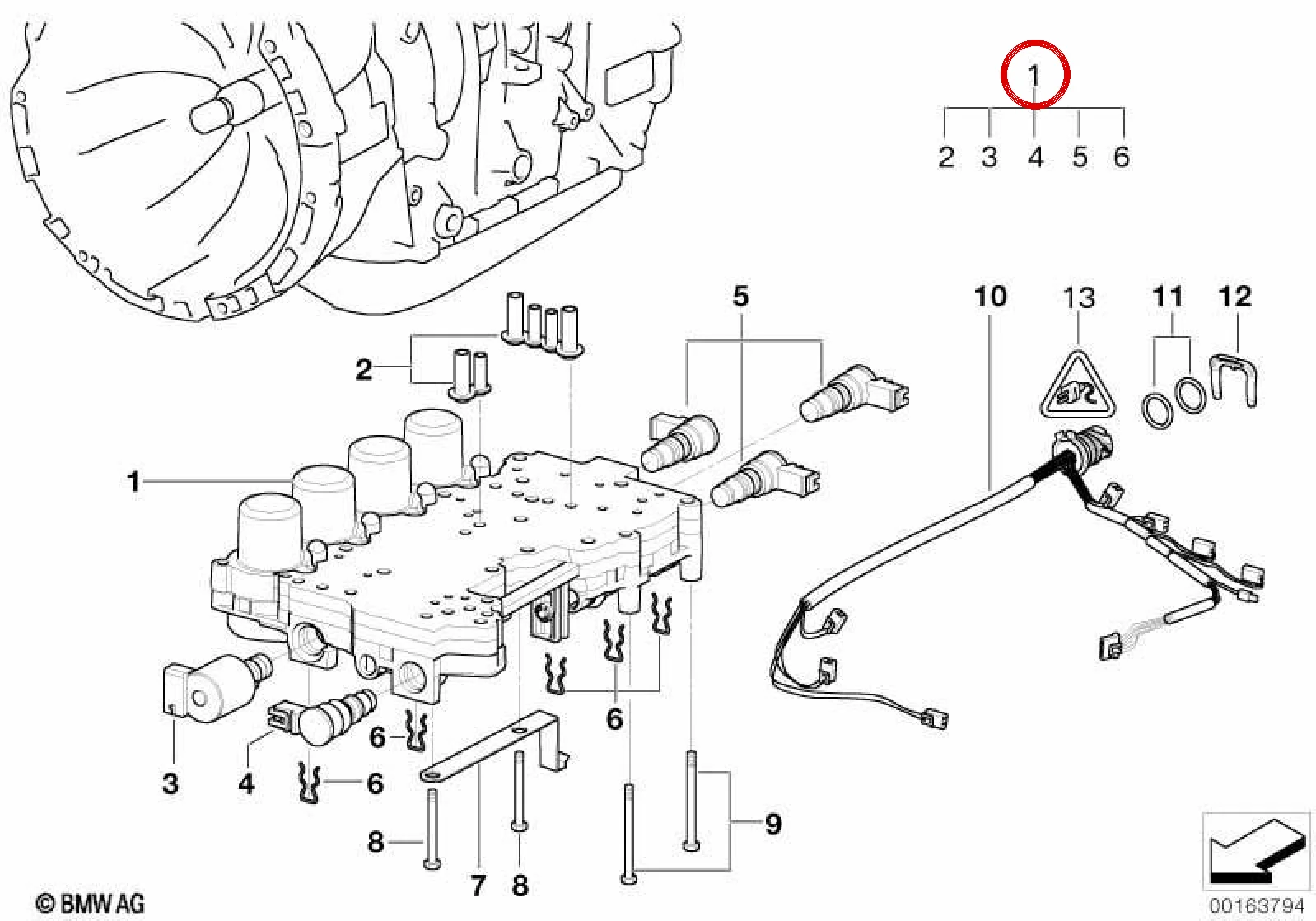 BMW E39 E46 E53 Şanzıman Kontrol Modülü 24307514961