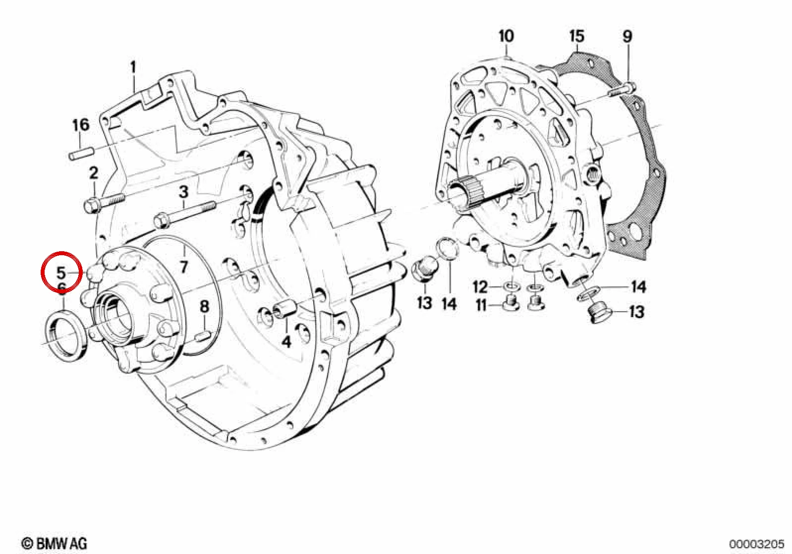 BMW E30 E32 E34 Otomatik Şanzıman Yağ Pompası 24311218660