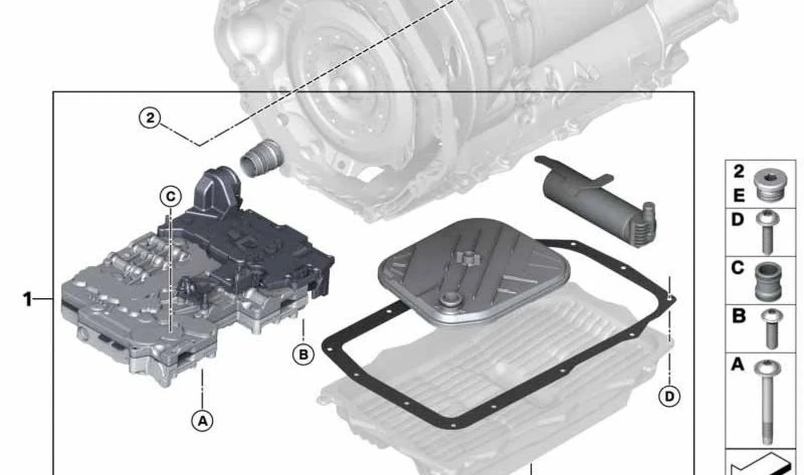 BMW 5 Serisi F90 G30 G31 Mekatronik Tamir Kiti 24348092522