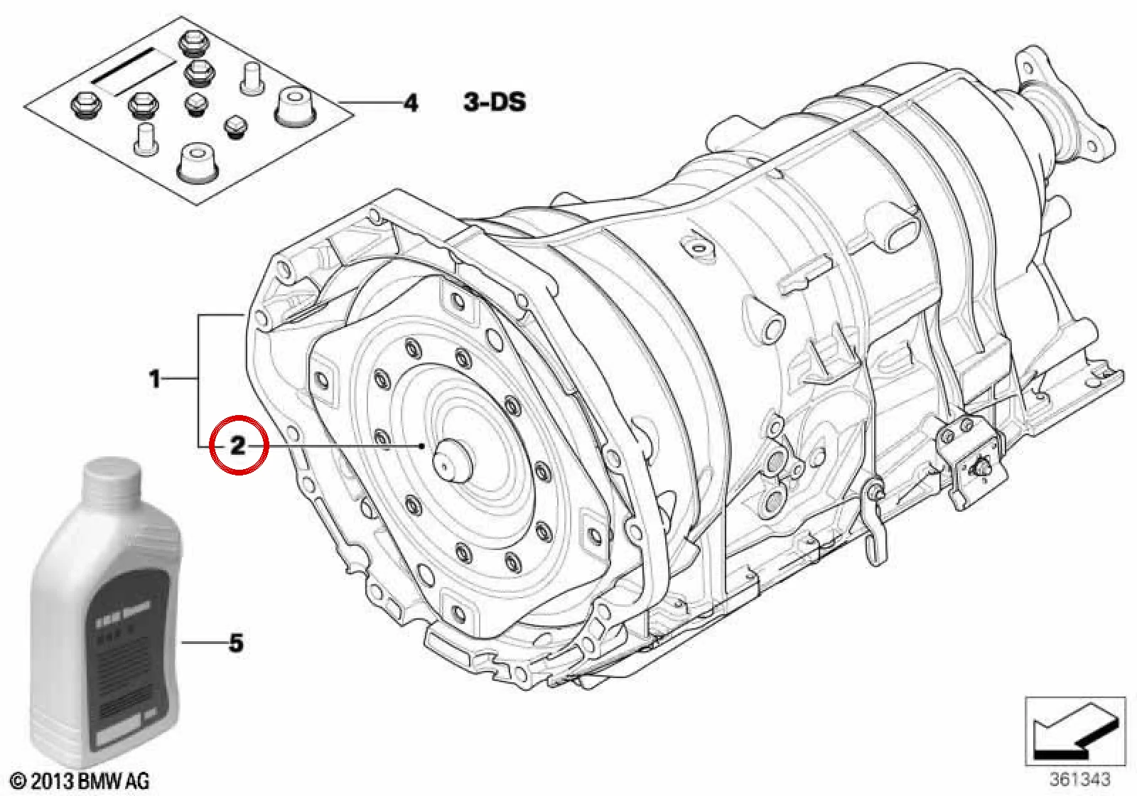 BMW E53 E60 E61 E63… Tork Konvertörü 24407559120